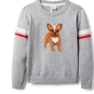 2T Boy Janie and Jack Bulldog Sweater